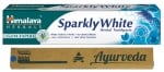 Himalaya Set Sparkly white Toothpaste 75 ml. + Bamboo toothbrush / Хималая Комплект Избелваща паста за зъби 75 мл. + Бамбукова четка за зъби