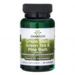 Swanson Grape Seed, Green Tea