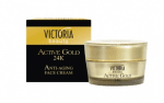Victoria beauty Active Gold anti - ageing cream 50 ml. / Виктокия бюти Актив Голд дневен крем за лице против бръчки 50 мл.