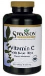 Swanson Vitamin C with Rose hips 500 mg 500 tablets / Суонсън Витамин Ц + Шипки 500 мг. 500 таблетки