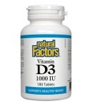 Vitamin D3 1000 IU 180 tablets