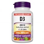 Vitamin D3 400 IU 270 tablets