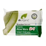Dr. Organic Aloe Vera Wet wipes 20 pcs. / Др. Органик Алое Вера Мокри Кърпи 20 броя